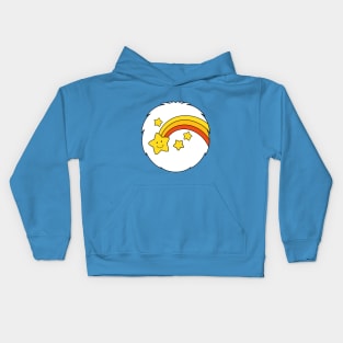 Make a wish bear belly Kids Hoodie